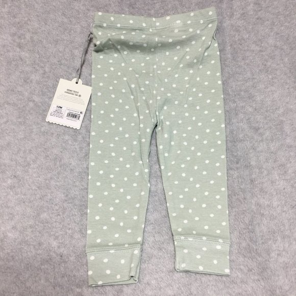 Cloud Island 12 months 3 pack Pull-On Pants Light Pink Green Teal Blue - Picture 9 of 12